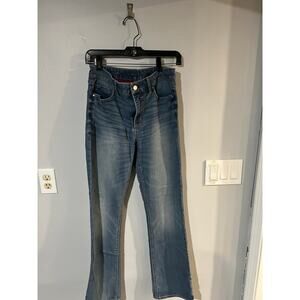 White House Black Market Boot cut light wash jeans -size 6